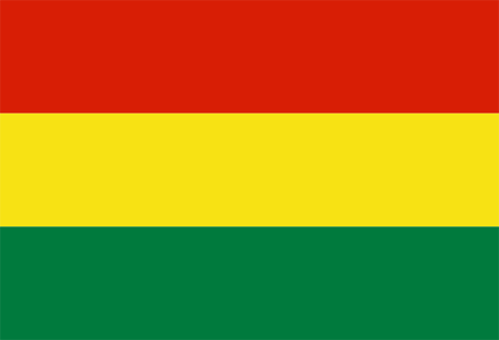 Bolivias flagga