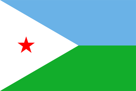 Djiboutis flagga
