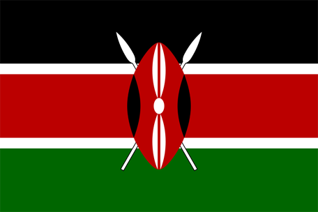 Kenyas flagga