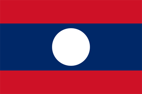 Laos flagga