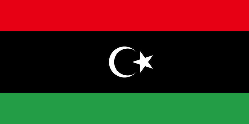 Libyens flagga