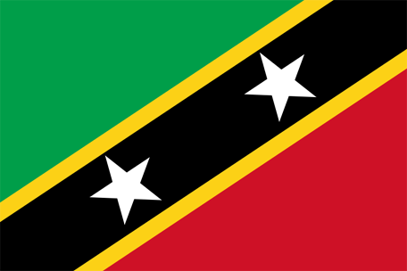 Saint Kitts och Nevis flagga