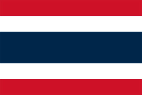 Thailands flagga