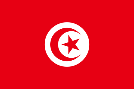 Tunisiens flagga